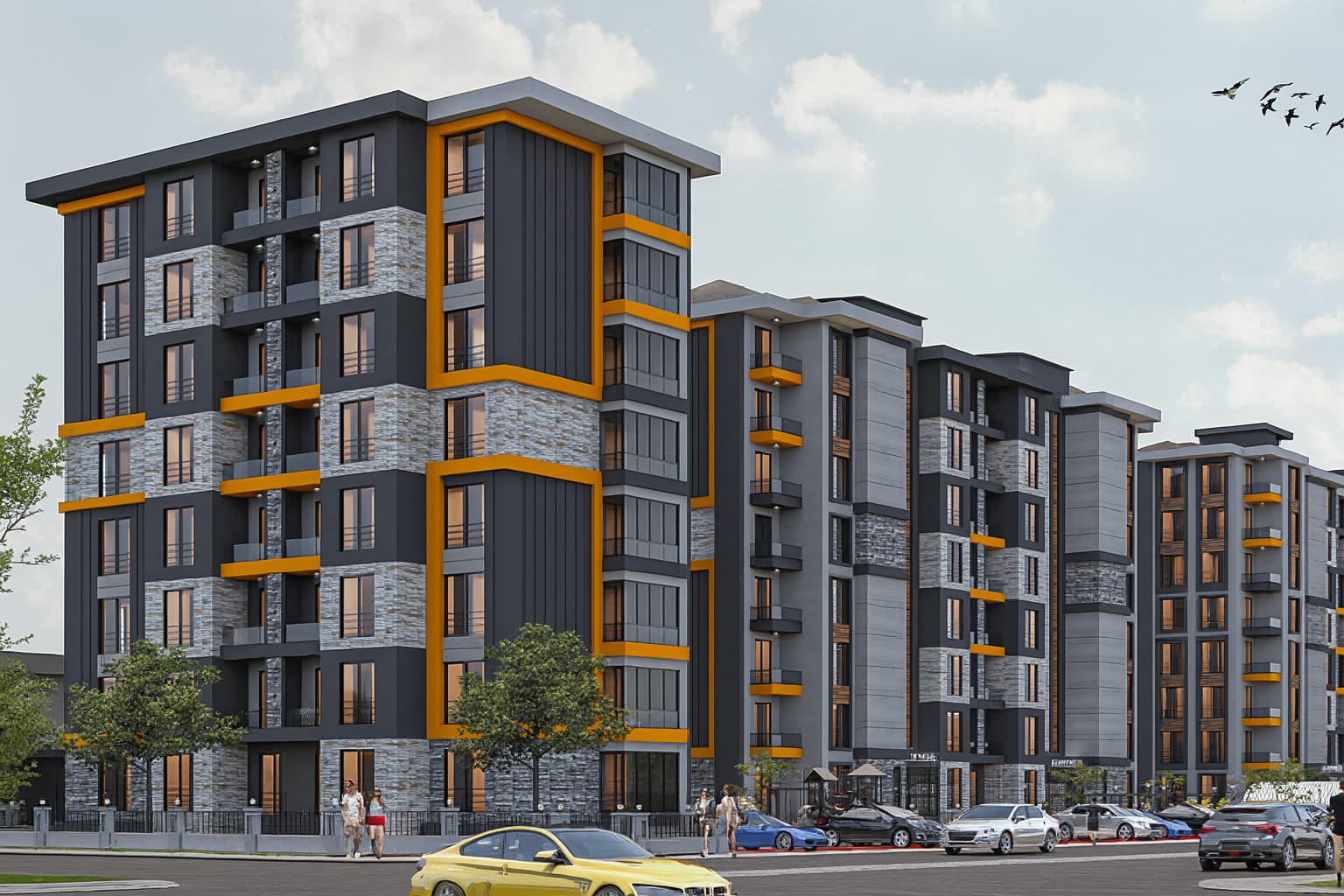 Platinium Park Konutları Konya’da Yükseliyor