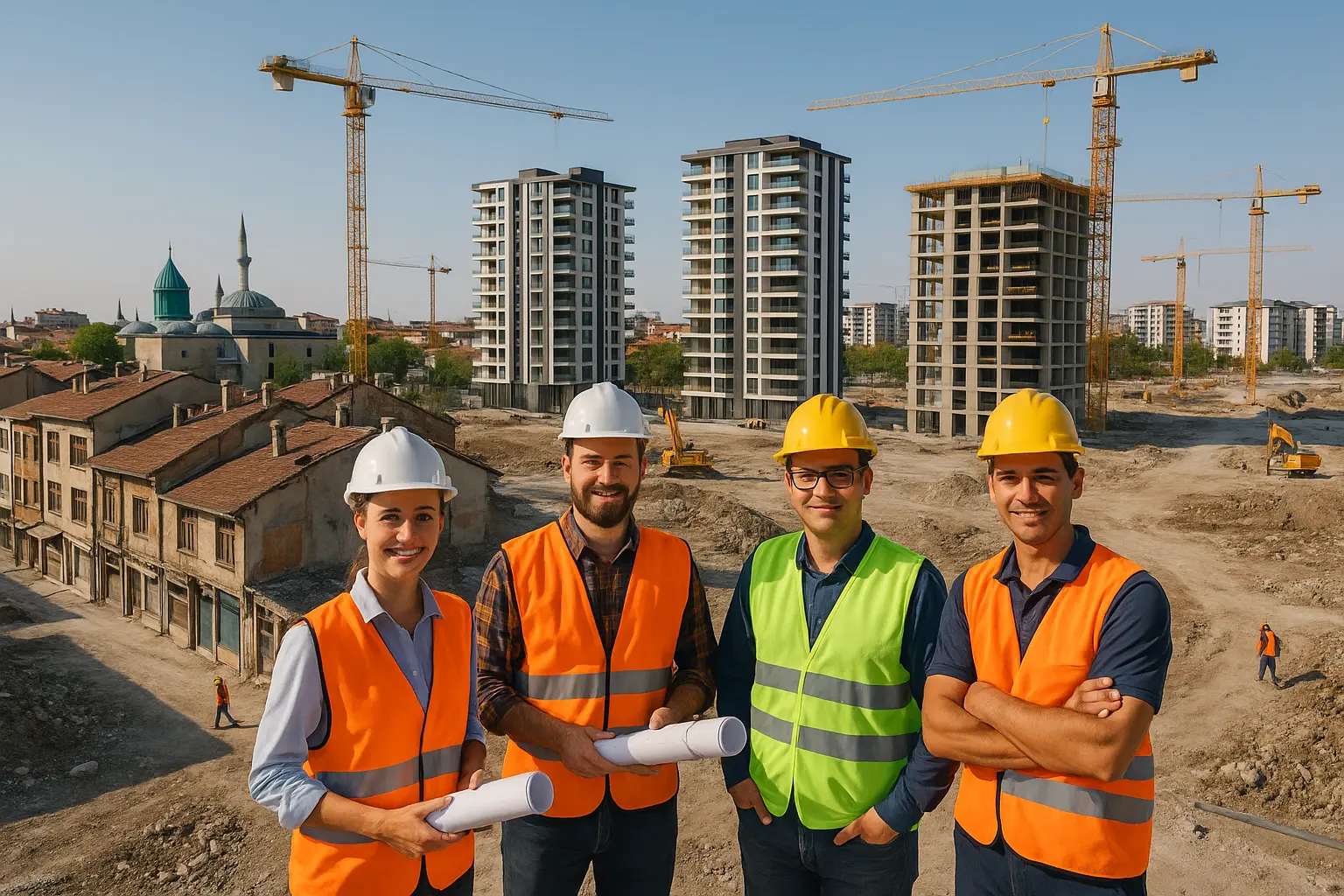 Konya’da Kentsel Dönüşüm ve Yatırım Rüzgarı: İnşaat Sektöründe Yeni Dönem Başladı